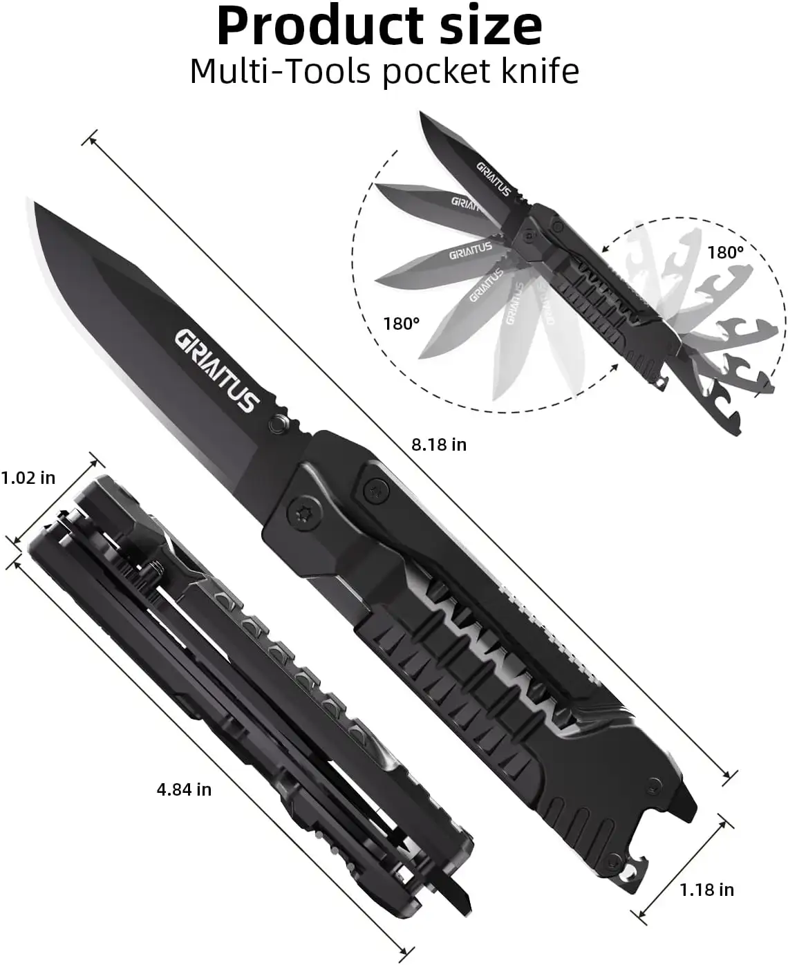 GIRIAITUS Multitool Knife 17 in 1Fire Starting Sticks - 615jucfmvdl._ac_sl1500_